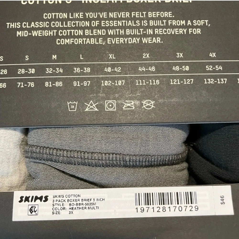 SKIMS Men's Boxer Briefs